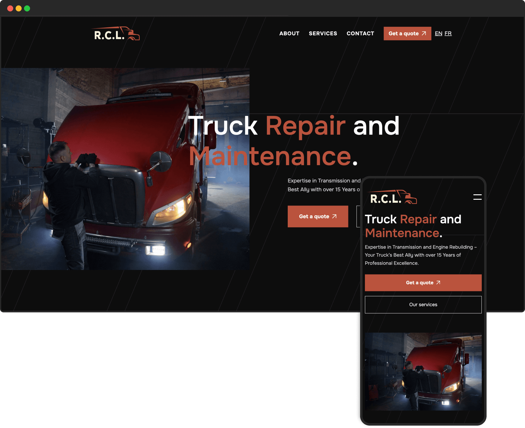 RCL Truck Garage